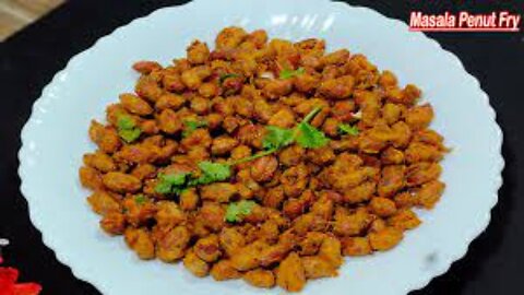 5 Minutes Masala Peanuts Recipe 🥜 نمکین مسالا مونگ پھلی۔ I Peanuts Recipes