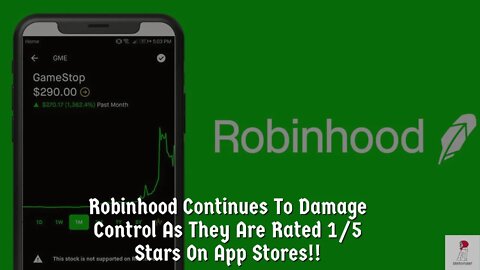 RobinHood Still Feeling The Effects Of Betraying Its Customers As Well As Damage Controlling