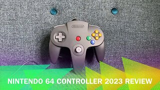 Nintendo 64 Controller 2023 Review #nintendo64