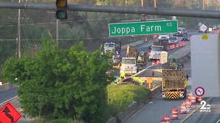 Heavy traffic delays expected in Harford County near Joppa Farm Road