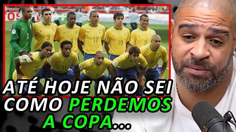 ADRIANO IMPERADOR SOBRE COPA DO MUNDO DE 2006 (ADRIANO IMPERADOR - Podpah #438) FlowPah Cortes