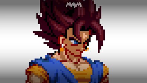 Vegito doesn’t like your lifestyle (Sprite Animation)