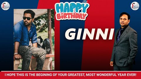 Warmest wishes for a very happy birthday, Ginni Ji
