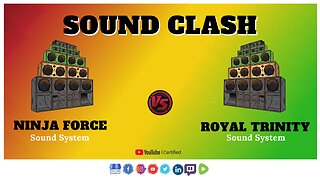 Exclusive Reggae Sound Clash: Ninja Force Sound System vs Royal Trinity Sound System [Live Music]