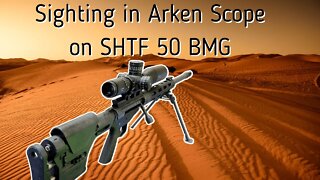 Sighting In 50BMG @Safety Harbor Firearms @Arken Optics USA