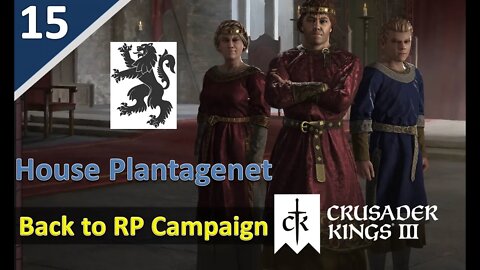 The Third Crusade l Crusader Kings 3 l House Plantagenet (Anjou) l Part 15