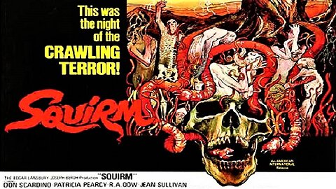 SQUIRM 1976 Electrical Storm Causes Tons of Hungry Worms to Attack a Small Town FULL MOVIE HD & W/S