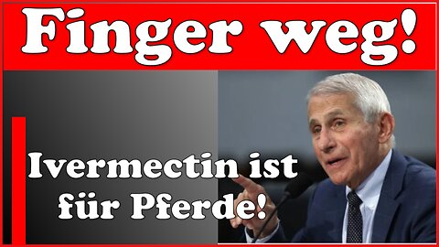 Finger weg! Ivermectin ist für Pferde!