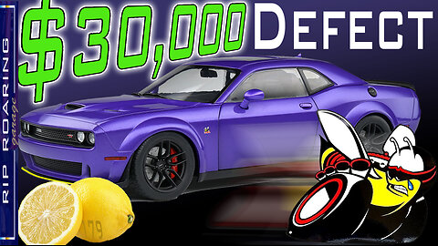 $30,000 Manufacturing Defect in 2023 Dodge Challenger Scat Pack Widebody | Dodge Does Nothing