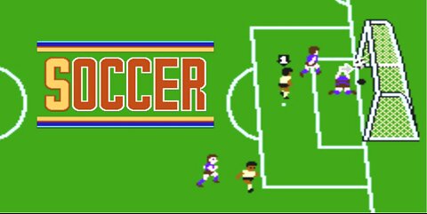 Soccer - NES Gameplay