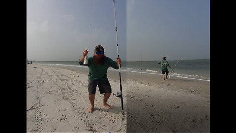 This MONSTER FISH Almost Took My Rod Into The Ocean!! *Multi Species*