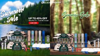Olight Summer Sale Up to 45% off !