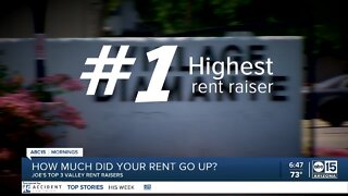 How much did your rent go up? See Let Joe Know's top three Valley rent raisers