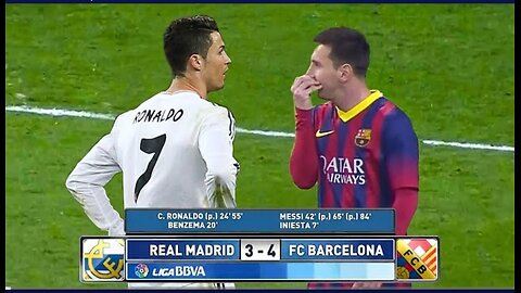 The Day Lionel Messi Destroyed Cristiano Ronaldo and Real Madrid !