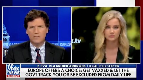 The Great Reset | Eva Vlaardingerbroek On Tucker Carlson, "Our Constitutional Rights Are Being Set Aside and We Are Headed Towards a New Regime of Mass Surveillance And Control."