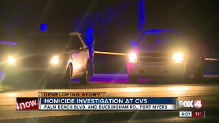 Homicide investigation at CVS in Fort Myers