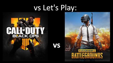 vs Let's Play: Call of Duty Black Ops 4's Blackout vs PubG on Xbox One X - Comparison