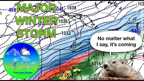 MAJOR WINTER STORM This Week; Snow Totals, Impacts, and More -Great Lakes Weather