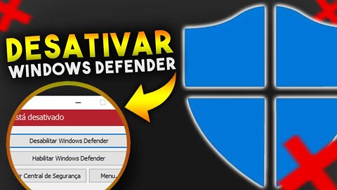 Como DESATIVAR WINDOWS DEFENDER DO Win10 da FORMA CORRETA