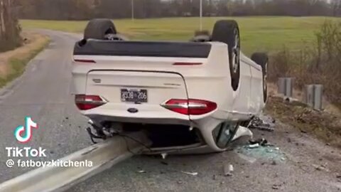 This Guy's Daughter Is Beyond Lucky To Be Alive After This Crash