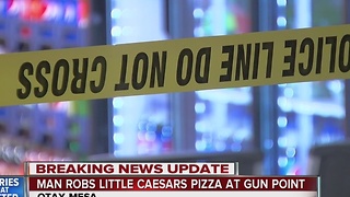 Man robs Little Ceasars at gunpoint