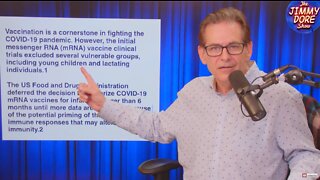 The Jimmy Dore Show: Traces of MRNA vaccine found in breast milk