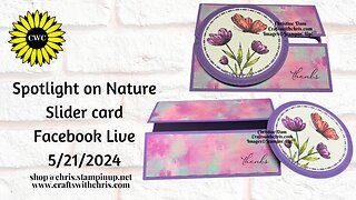 Stampin' Up! Spotlight on Nature: Easy Slider Card for Beginners
