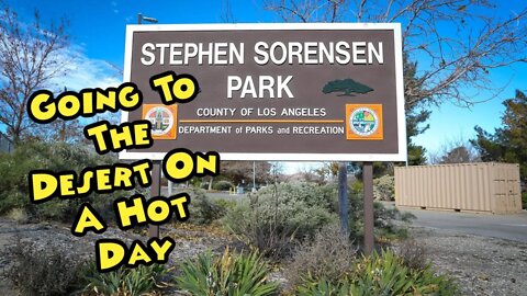 Stephen Sorensen Park Going To The Desert On A Hot Day Splash Pad Lake LA