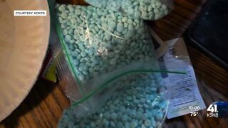KCK narcotics officers find nearly 9,000 more pills laced with fentanyl after searching car