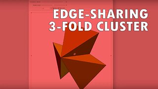 Edge Sharing 3-Fold Cluster