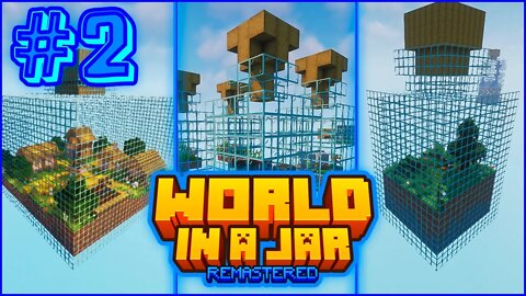 Minecraft World In a Jar Remasterizado #2: Jarro dos animais, taiga e jarro da vila!