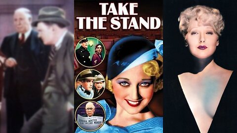 TAKE THE STAND (1934) Jack La Rue, Thelma Todd & Gail Patrick | Mystery | B&W