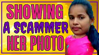 I Showed A Scammer Her OWN PHOTO & She Got SCARED!