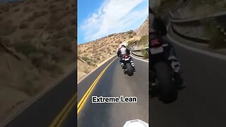 Extreme Lean Angle On The Public Road