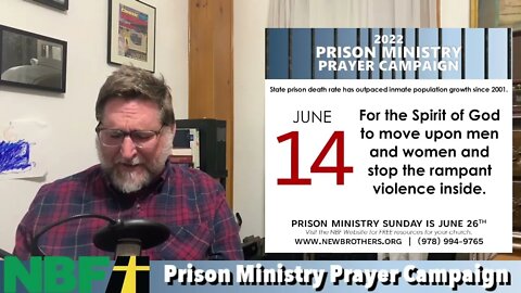 Prison Ministry Prayer Campaign 2022 - Day14