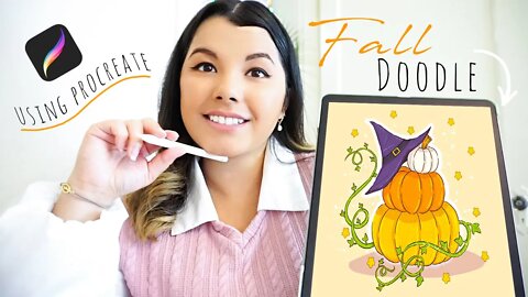 Draw Pumpkins On Procreate w/ Me 🎃 | Easy Art Ideas