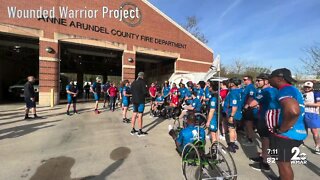 Wounded Warriors take on 17 mile 'Soldier Ride' in Annapolis