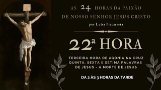 22ª Hora da Paixão de Nosso Senhor Jesus Cristo #litcatolica