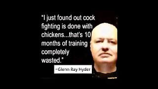 A message from my stalker Glenn Ray Hyder part 1