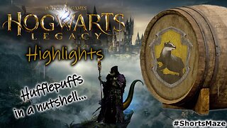 Hogwarts Legacy #Shorts - Highlights 003 - Hufflepuffs in a nutshell...