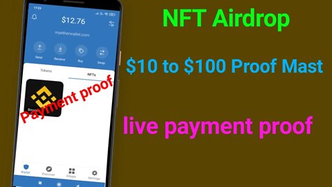 2টা সেরা NFT airdrop 100$ Profit must TestWallet Payment