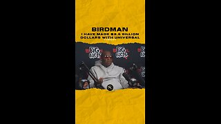 #birdman I have made $2.5 Billion dollars with Universal. 🎥 @BIGFACTSPOD