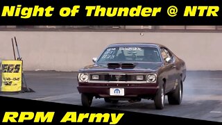 Plymouth Duster Drag Racing Night of Thunder