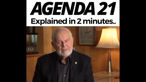 AGENDA 21 EXPLAINED IN A FEW MINUTES‼️‼️‼️