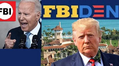 GESTAPOGATE. JOE BIDEN GREEN-LIGHTED THE MAL RAID on TRUMP. It's a Biden attack on Democracy