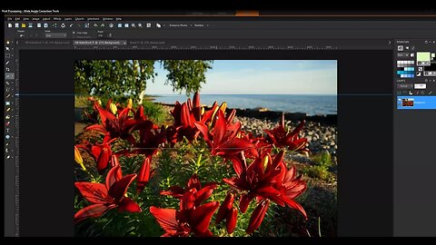 Post Processing - Wide Angle Correction Tools