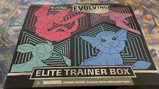 Elite trainer box evolving skies part 2