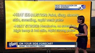 Heat exhaustion vs. heat stroke: Do you know the difference?