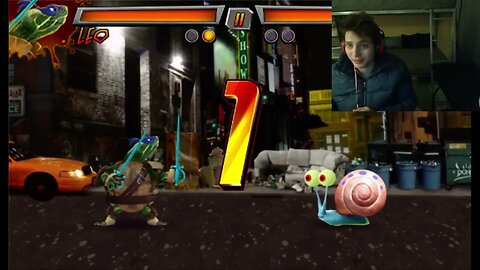 Gary The Snail VS Leonardo The Ninja Turtle In A Nickelodeon Super Brawl 3 Just Got Real Battle