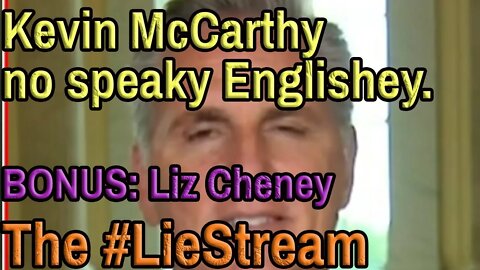 KEVIN McCARTHY CAN'T ENGLISH - Live with your chat and KevinlyFather